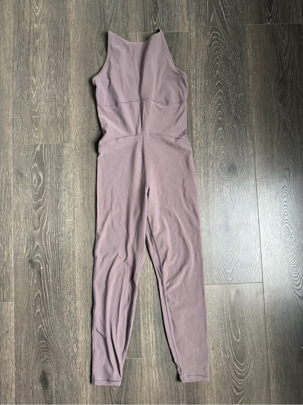 Old Navy PowerLite Jumpsuit Women’s Small Petite Mauve One Piece Activewear Yoga - Picture 2 of 6